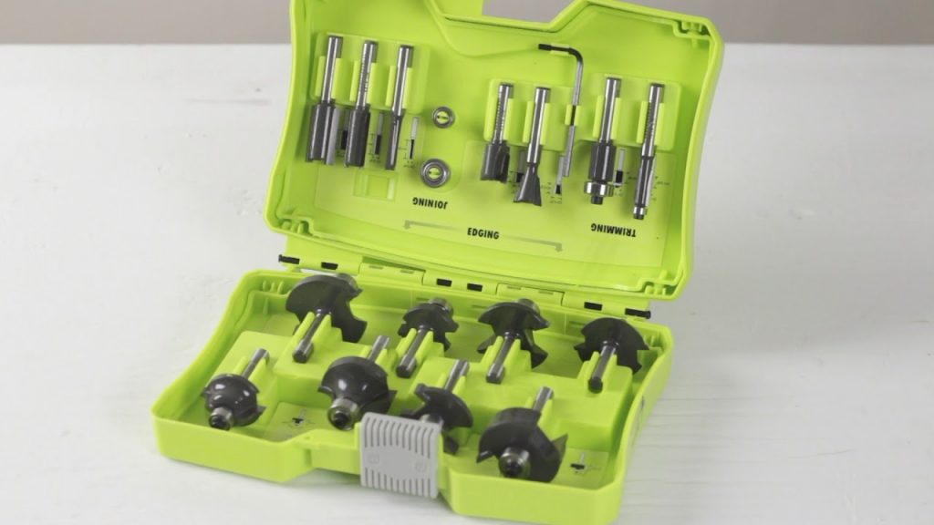 Ryobi Router Bit Review How good is this Carbide Router Bit Set?