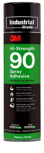 3M's Hi-strength 90 Spray Adhesive 