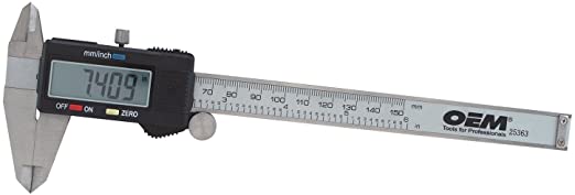 OEMTOOLS 25363 6″ Digital Caliper