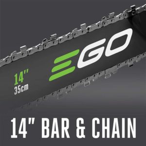 EGO Power+ CS1400 chainsaw vIEW 1