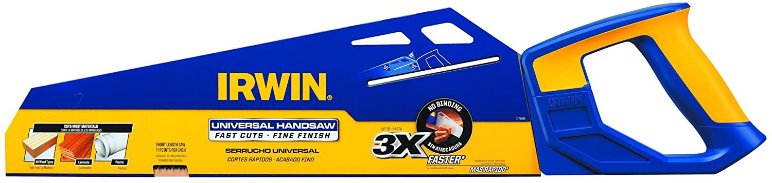 IRWIN Tools- Handsaw for Rip-Cut and Universal Use